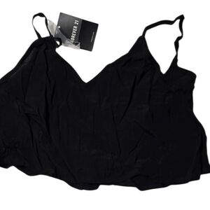 Forever 21 Black Bandeau Top
